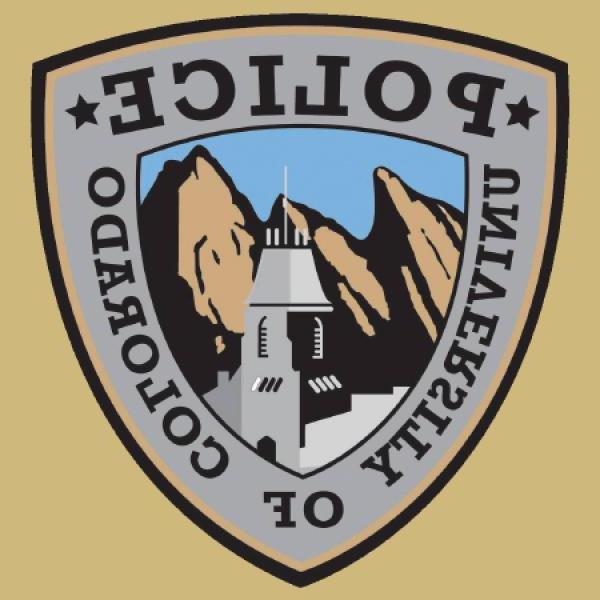 The CU Boulder Police uniform patch