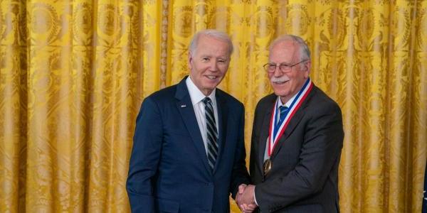Charles Hull and President Joe Biden